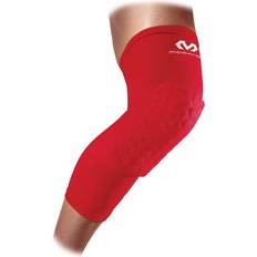 Health McDavid Knee Compression Sleeves: Hex Knee Pads Compression Leg Sleeve for Basketball, Volleyball, Weightlifting, and More Pair of Sleeves, SCARLET, Adult: SMALL