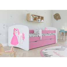 Barnsäng prinsessa barnrum Aucune Kocot Kids Cot Babydreams prinsessa rosa häst