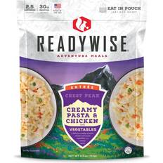 Camping & Outdoor ReadyWise 2-Serving Emergency Food Supply, Creamy Pasta & Chicken, Dehydrated Camping Food, Disaster Preparedness and Survival Food, Single Pouch