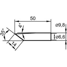 Soldering iron Ersa 14 mm Soldering Iron Tip