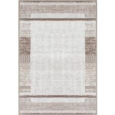 Beige - Gummi Tæpper Arkiio Chick 133x190 Sand Beige, Naturfarvet