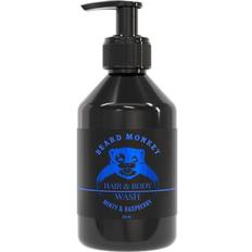 Hindbær Shower Gel Beard Monkey Hair & Body Mint & Raspberry 250