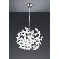 Trio Lighting Butterfly 4L Pendel 50cm