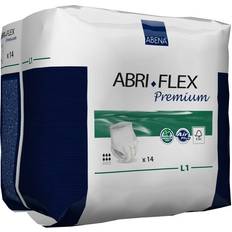 Abena North America 41863110 White Large Abri-Flex Premium L1 Moderate Underwear Pack