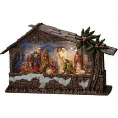 Krubba Konstsmide Nativity Scene Jullampa 21cm