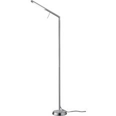 Vloerlampen uitverkoop Trio Lighting Design Vloerlamp Filigran Nikkel Mat