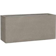 Hübsch Grove Udendørskrukke 95x32x44 Sand Krukke