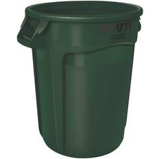 Brute trash can Rubbermaid Commercial Products Brute 44 Gal. Dark Round Trash Can