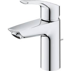 Grohe Basin Faucets Grohe Eurosmart Single Handle Single Hole Bathroom Faucet with Drain Kit
