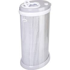 Diaper Pails Ubbi Steel Diaper Pail in Woodgrain Size 8.4" W x 19.5" H x 11.4" D