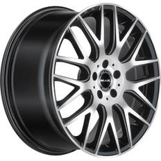Mak Arrow Black polished 9.5x20 5/112 ET43 B66.6