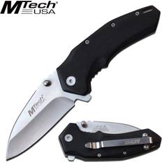 MTECH Folding Knife 6.5" Overall Black Tactical Mt-A1158Bk Pocket knife