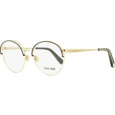 Roberto Cavalli Ladies Gold Tone Round Eyeglass RC508403252