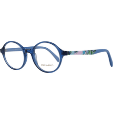 Turkoois Brillen Emilio Pucci Lunettes EP5002 089 Blauw One Size