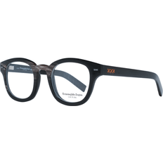 Brun ONE SIZE Uld Brune Firkantede Optiske Rammer