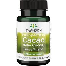 Swanson Fuldspektret Kakao 400 mg Set of 60