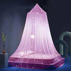 Canopys Kid's Room Stars Bed Canopy Glow The Dark Eimilaly Bed Canopy Mosquito Net Princess