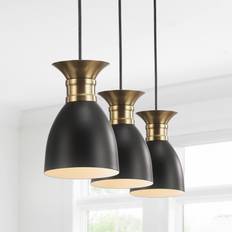 Jonathan Y Lighting JYL6138 Edison 3 Light Linear Pendant Lamp