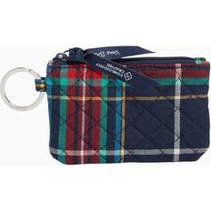 Bomull Korthållare Vera Bradley Women s Recycled Cotton Zip ID Case Tartan Plaid