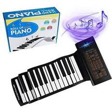 Digital piano 88 keys 88 Keys Portable Piano With Storage Bag,Keyboard Hand Roll Piano,Roll Up Keyboard Piano, Foldable Piano,Roll Out Piano,Kids Keyboard Piano, Travel Piano …