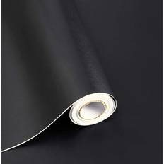 78.7"x17.7" Black Contact Black Paper Peel and Stick Wallpaper Decorative Self-Adhesive Wallpaper Waterproof Removableâ¦ instock