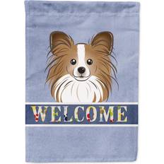 Caroline's Treasures Bandiera Di Benvenuto Papillon Piccola Multicolore