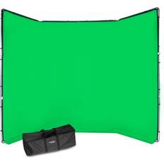 Manfrotto green Manfrotto 13.1x9.5' Chroma Key FX Background Kit, Green