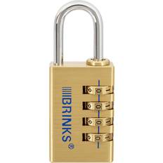 Security BRINKS 171-30051 Solid Brass Resettable Combination