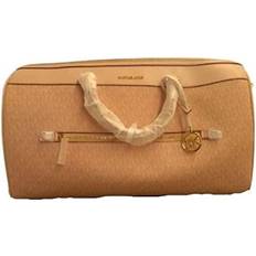 Michael Kors Duffletaschen & Sporttaschen Michael Kors Travel Large Duffle Bag in PVC Signature (Dark Powder Blush)