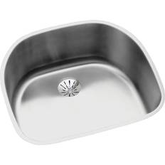 Kitchen Sinks Elkay Lustertone Classic Collection ELUH211810PD Undermounted Single Bowl Perfect