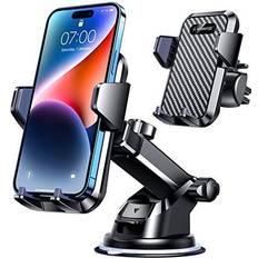 Iphone 8 pro max VANMASS Universal Car Phone Mount,【Patent & Safety Certs】 Upgraded Handsfree Dashboard Stand, Phone Holder for Car Windshield Vent, Compatible iPhone 14 13 12 11 Pro Max Xs XR X 8, Galaxy s20 (Black)