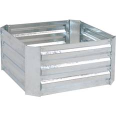 Outdoor Planter Boxes Galvanized Steel Square Raised Garden Bed