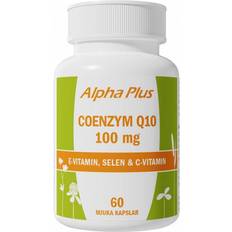 Selen q10 e vitamin Alpha Plus Coenzym Q10 100mg 60 st