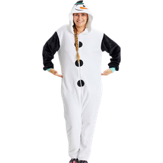 Bomull - Herre Jumpsuits & Overaller Jule Sweaters Snowman Jumpsuit Unisex - White