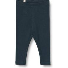 Wheat Rib Leggings - Navy