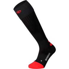 Polyamid Strumpor Lenz Heat Sock 4.1 + Toe Pack - Black