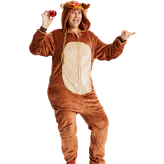 Jule Sweaters Rudolf's Jumpsuit Unisex - Brown