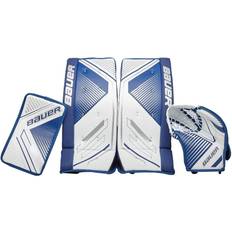 Bauer Street Performance Goal Kit Jr - White/Blue