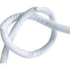 Kabel rulle VivoLink Flexible Cable Sock meter rulle, W125759650 White 25 meter rulle