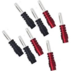 Chord Ohmic 4mm Silver Banana Plugs (Crimp Version) Each Red