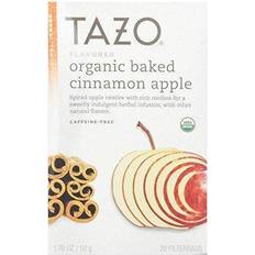 Tazo Organic Baked Cinnamon Apple Herbal Tea Bags 20 Tea