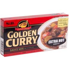 S&b golden curry S&B Golden Curry Sauce Mix Extra Hot 12 Servings 220g