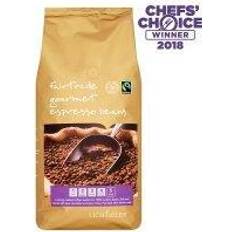 Fairtrade Whole Bean Coffee Lichfields Fairtrade Gourmet Espresso Beans 1kg