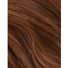 Clip-On Extensions on sale Lullabellz Super Thick Blow Dry Wavy Clip In Extensions Golden Brown 5-pack