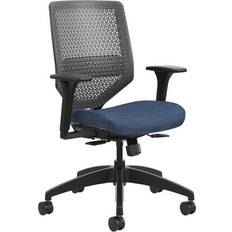 Hon SVR1ACLC90TK Solve Series ReActiv Back Task Chair, Midnight/Charcoal