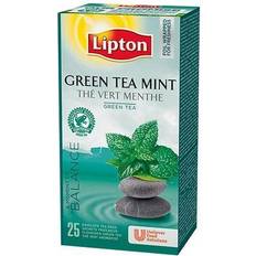 Mint te lipton Lipton Te Green Tea Mint 25breve/pak 25