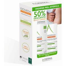 A-Derma Exomega Control Gel Espumoso Emoliente set 2 pz