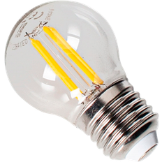 Jotex LED filament dekorationspære dimbar E27 klar glas