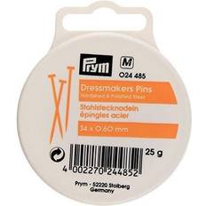 Prym Straight Pins Silver col 0.60x34 mm