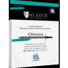 Paladin Sleeves Owain Premium Large Square 80x80mm (55 Sleeves)